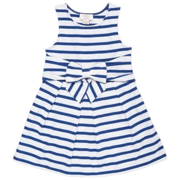 NEW Kate Spade New York Striped Jillian Dress Nautical Fourth of July Size 6X - Picture 2 of 10